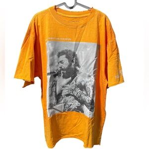 Post Malone "If Y'all Weren't Here, I'd Be Crying" Distressed Tee Size Large